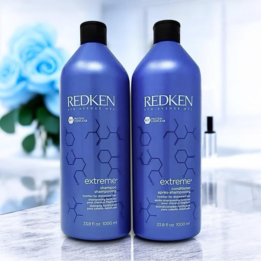 JUMBO Redken EXTREME Shampoo + Conditioner 33.8 oz SEALED